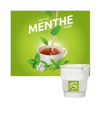 25 GOBELETS PRE-DOSES RELAX - THE A LA MENTHE